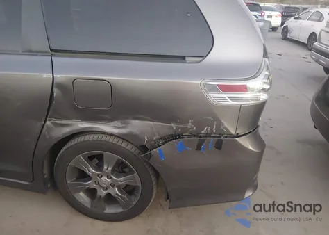 2014 Toyota Sienna Se 8 Passenger z USA, uszkodzony, nr VIN 5TDXK3DC2ES517139